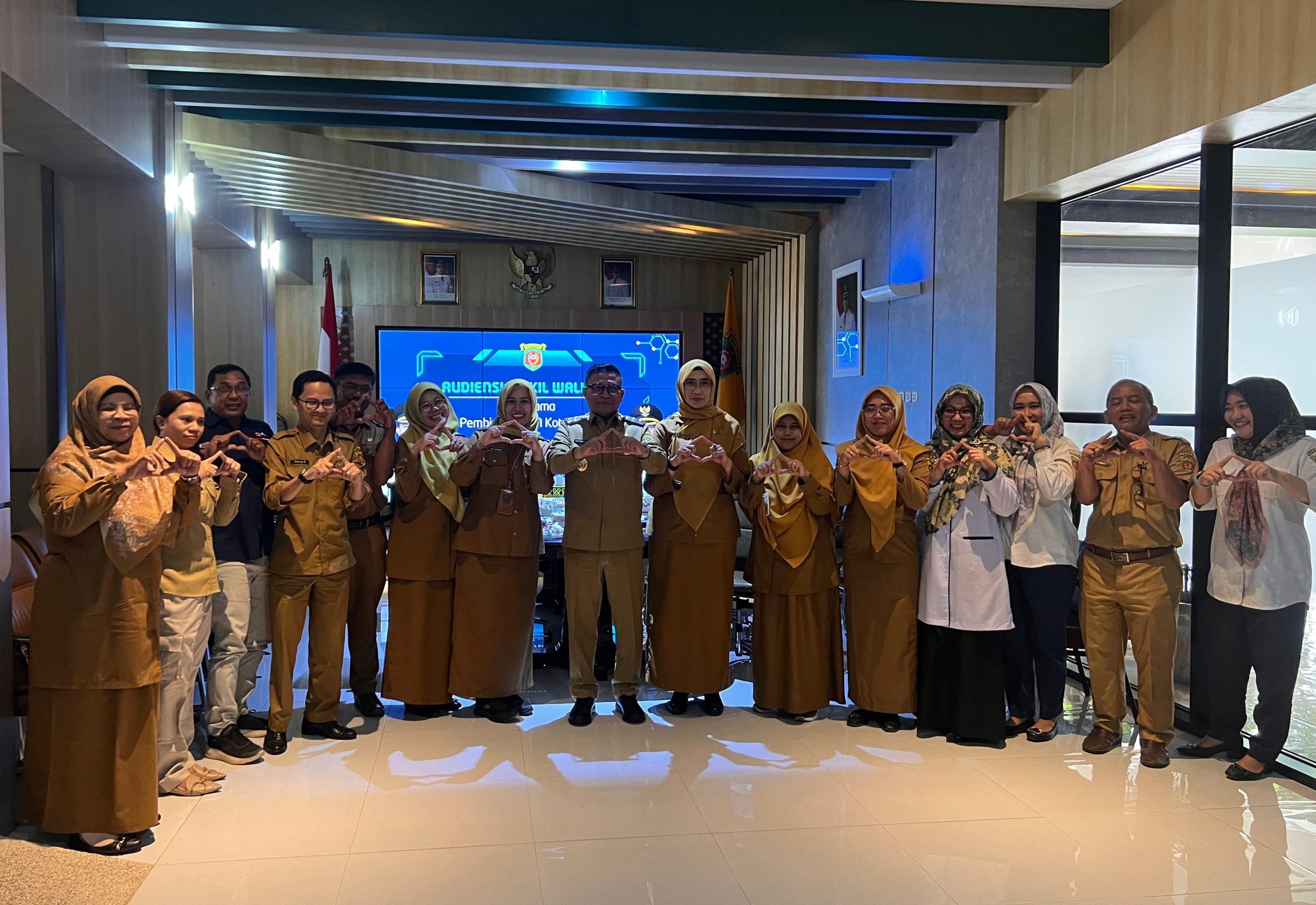 TP UKS/M Kota Samarinda Gelar Audiensi dengan Wakil Wali Kota
